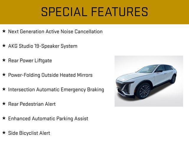 used 2024 Cadillac LYRIQ car, priced at $45,610