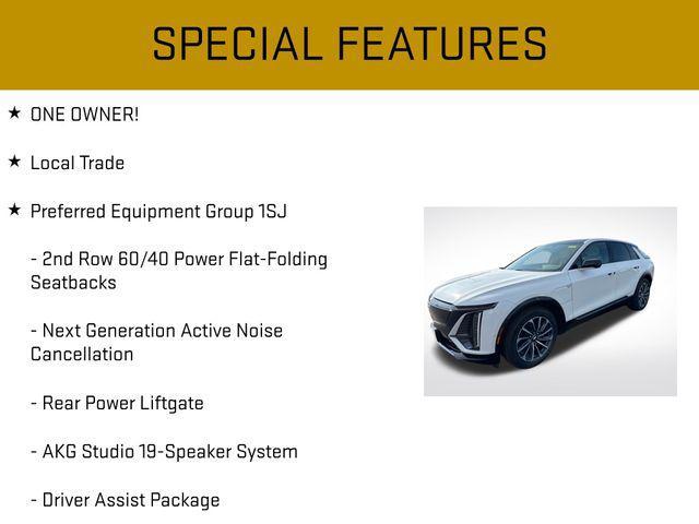 used 2024 Cadillac LYRIQ car, priced at $45,610