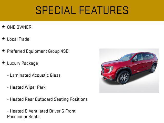 used 2024 GMC Acadia car, priced at $49,998