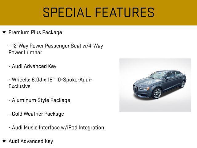 used 2015 Audi A3 car, priced at $15,469