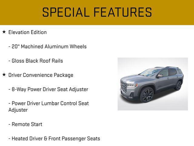 used 2021 GMC Acadia car, priced at $27,698
