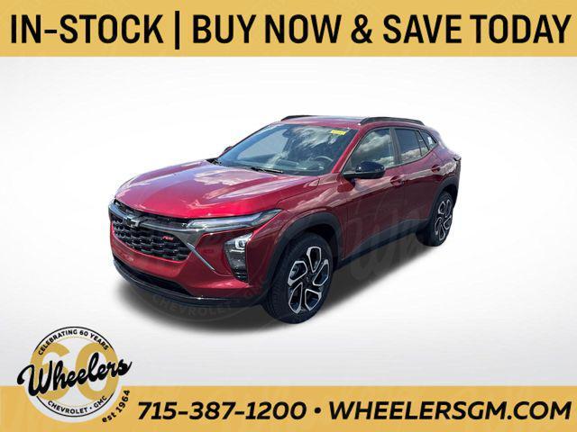 new 2025 Chevrolet Trax car, priced at $27,438