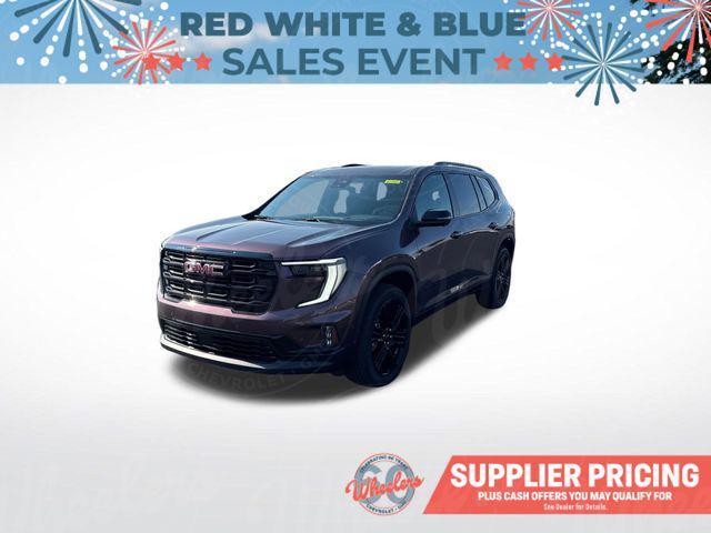 new 2025 GMC Acadia car, priced at $57,655