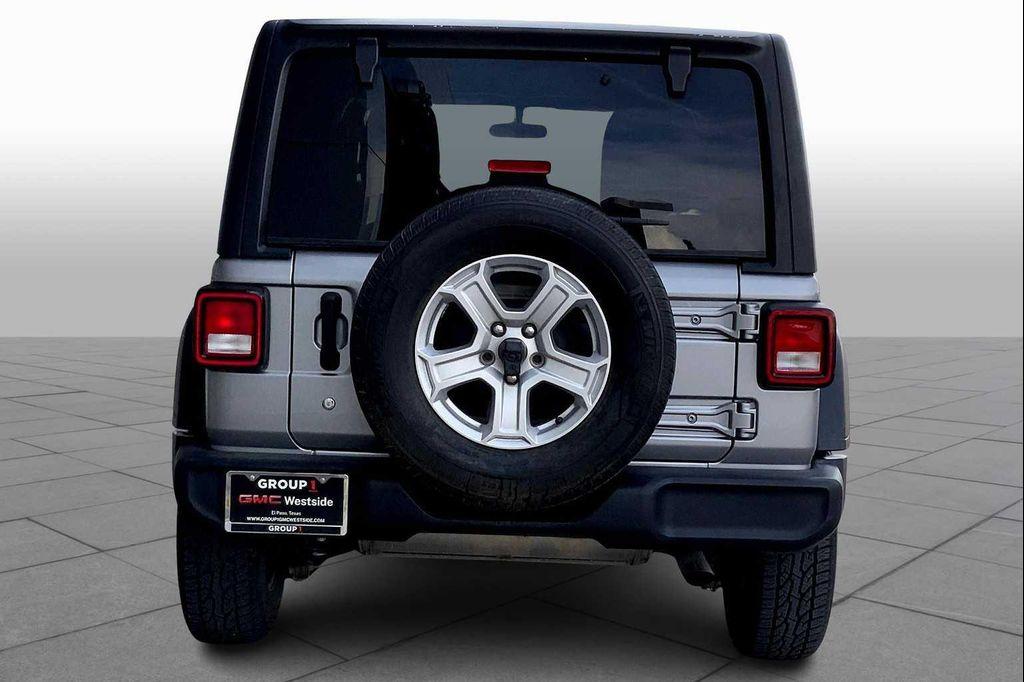 used 2020 Jeep Wrangler Unlimited car, priced at $23,592