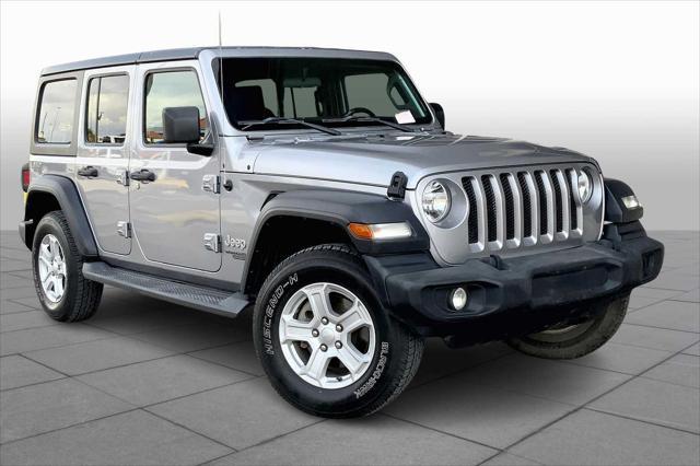 used 2020 Jeep Wrangler Unlimited car, priced at $26,992