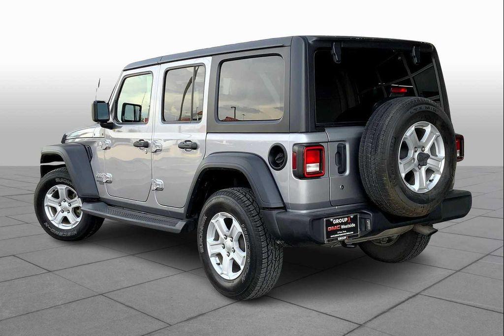 used 2020 Jeep Wrangler Unlimited car, priced at $23,592