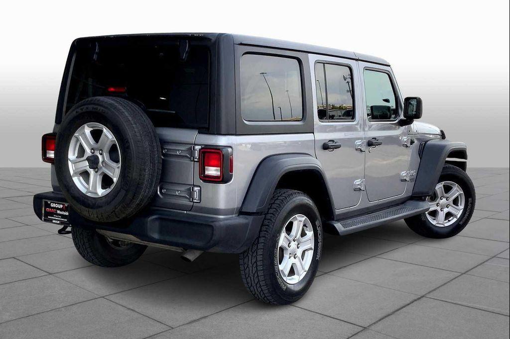 used 2020 Jeep Wrangler Unlimited car, priced at $23,592