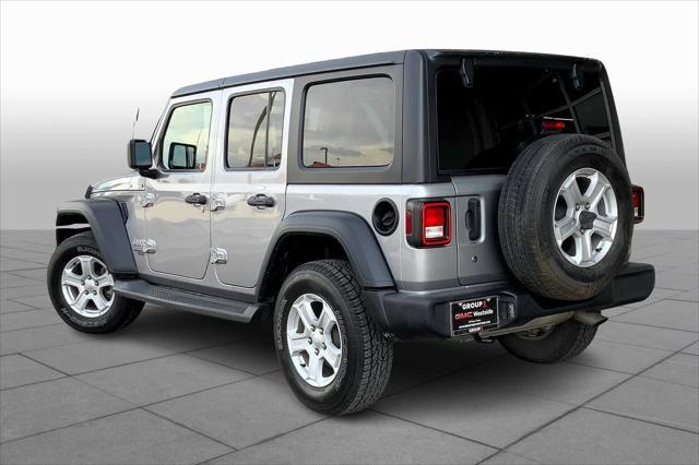 used 2020 Jeep Wrangler Unlimited car, priced at $26,992