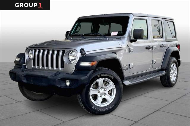 used 2020 Jeep Wrangler Unlimited car, priced at $26,992