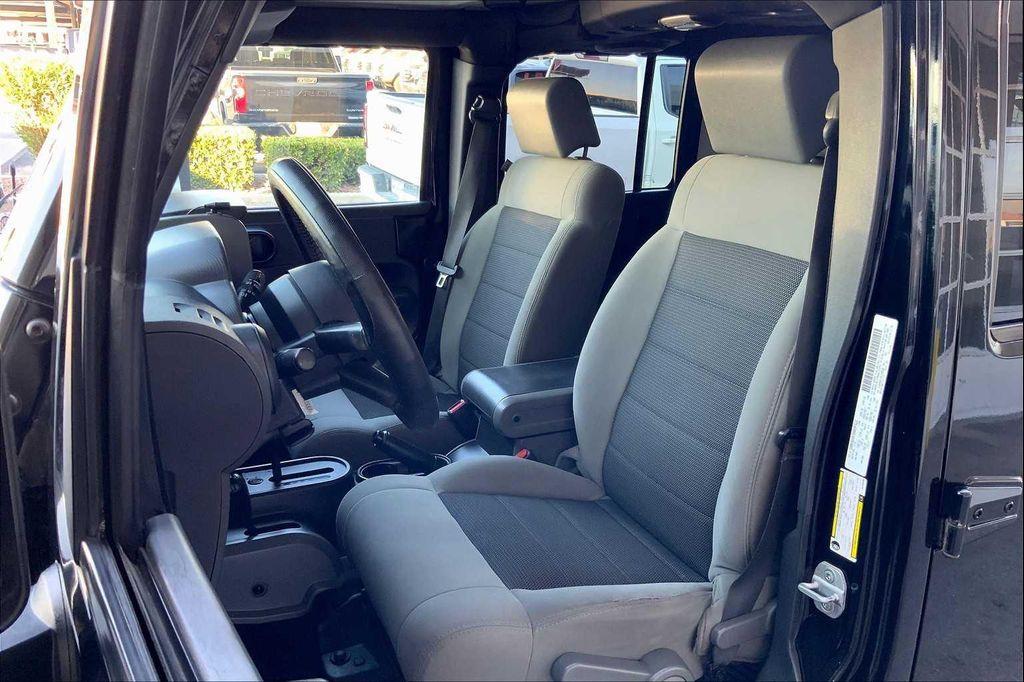 used 2010 Jeep Wrangler Unlimited car, priced at $13,592