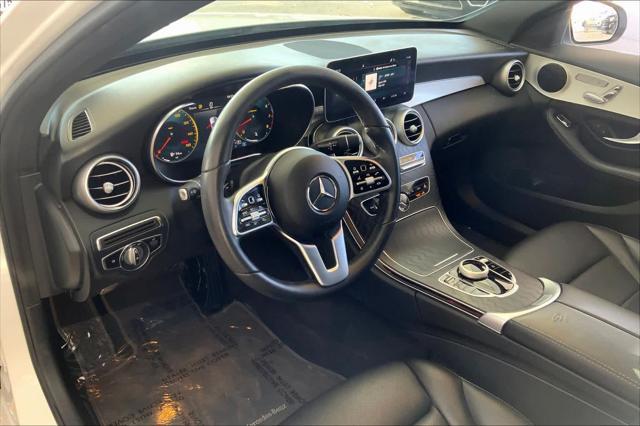 used 2021 Mercedes-Benz C-Class car, priced at $26,992