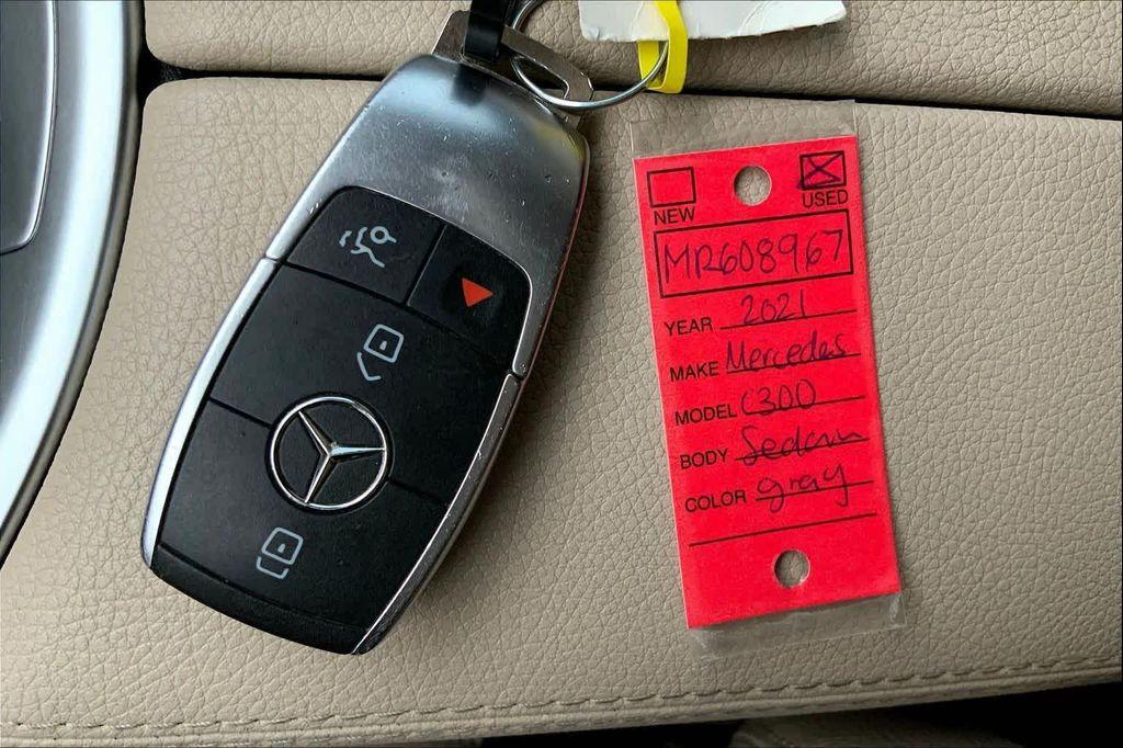 used 2021 Mercedes-Benz C-Class car, priced at $24,790