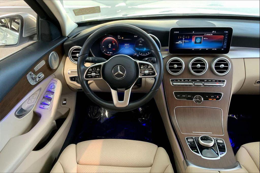 used 2021 Mercedes-Benz C-Class car, priced at $24,790