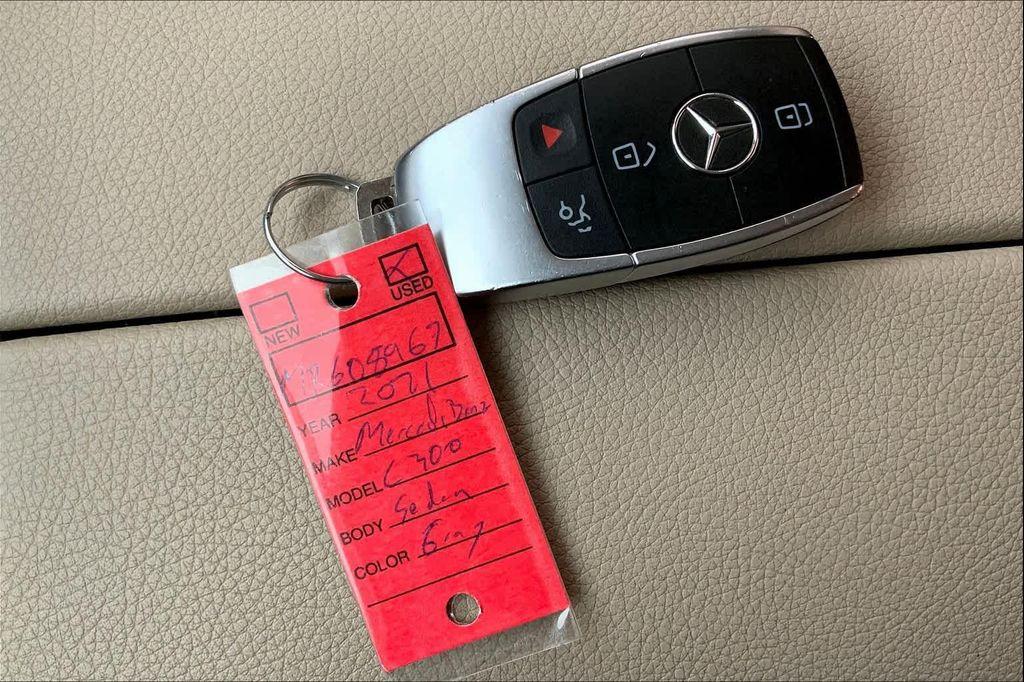 used 2021 Mercedes-Benz C-Class car, priced at $24,790