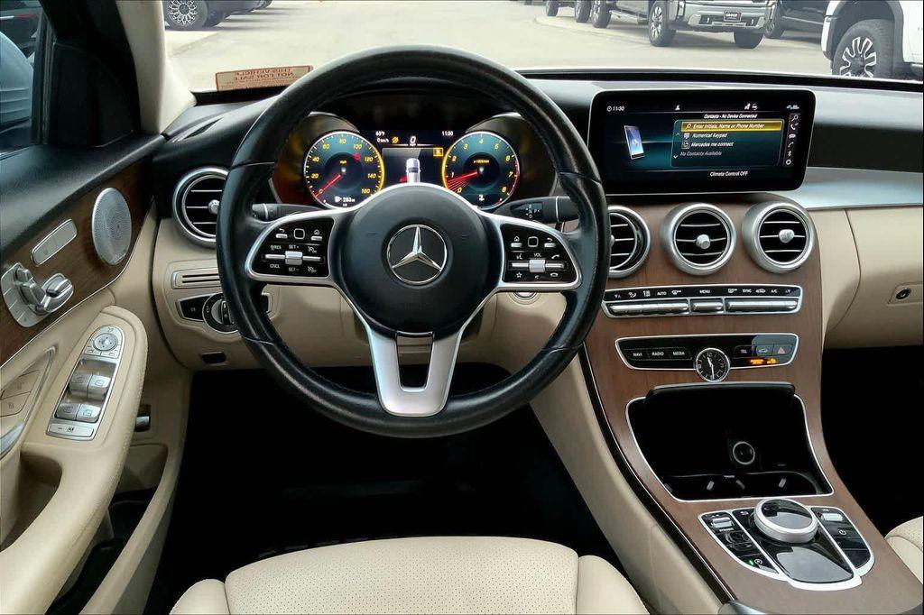 used 2021 Mercedes-Benz C-Class car, priced at $24,790
