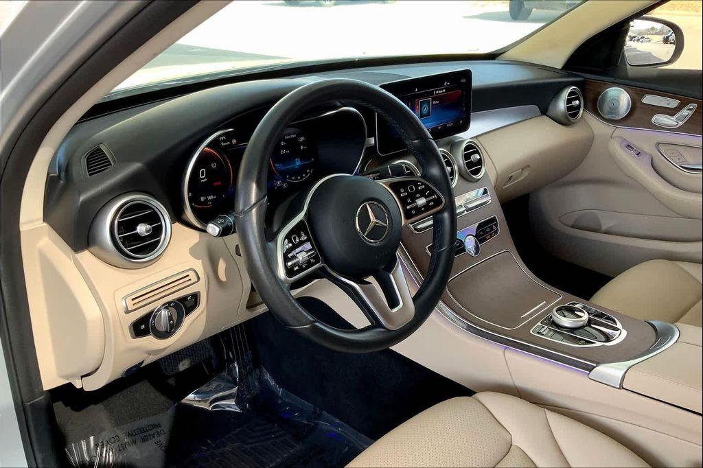 used 2021 Mercedes-Benz C-Class car, priced at $24,790