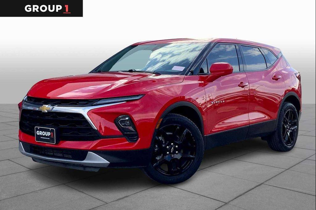 used 2023 Chevrolet Blazer car, priced at $23,592