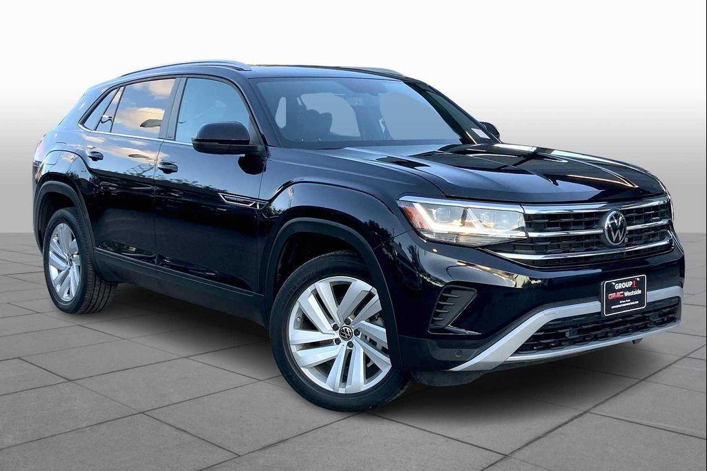 used 2021 Volkswagen Atlas Cross Sport car, priced at $23,476