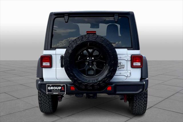 used 2024 Jeep Wrangler car, priced at $41,843