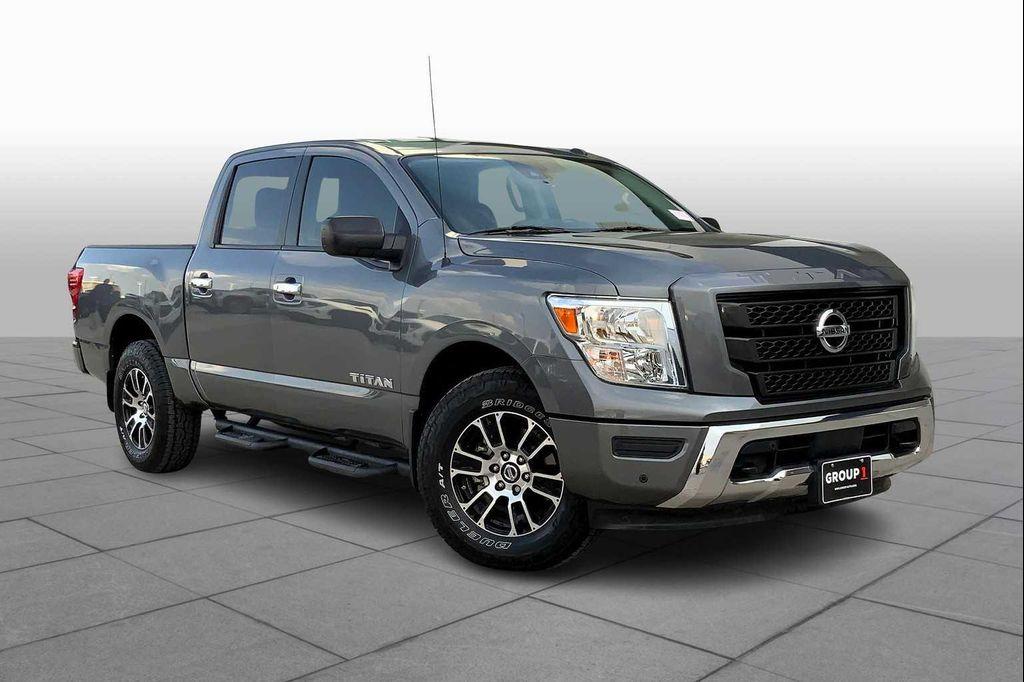 used 2021 Nissan Titan car, priced at $31,637