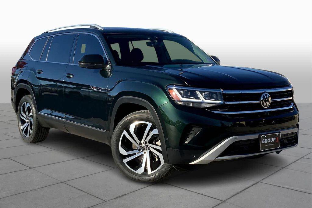 used 2021 Volkswagen Atlas car, priced at $30,345
