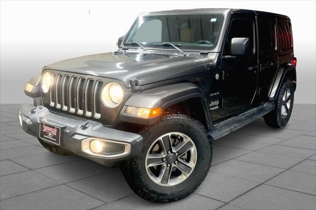 used 2019 Jeep Wrangler Unlimited car, priced at $29,988