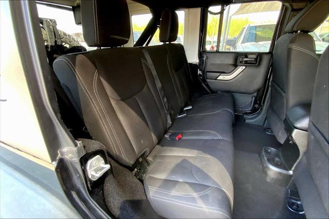 used 2016 Jeep Wrangler Unlimited car, priced at $25,982