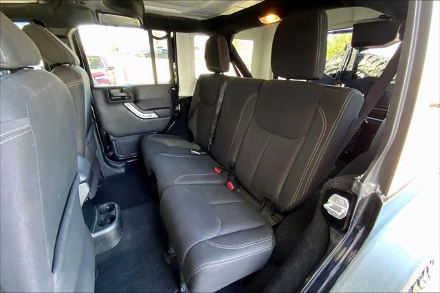 used 2016 Jeep Wrangler Unlimited car, priced at $25,982