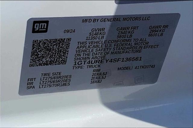 new 2025 GMC Sierra 2500 car, priced at $90,560