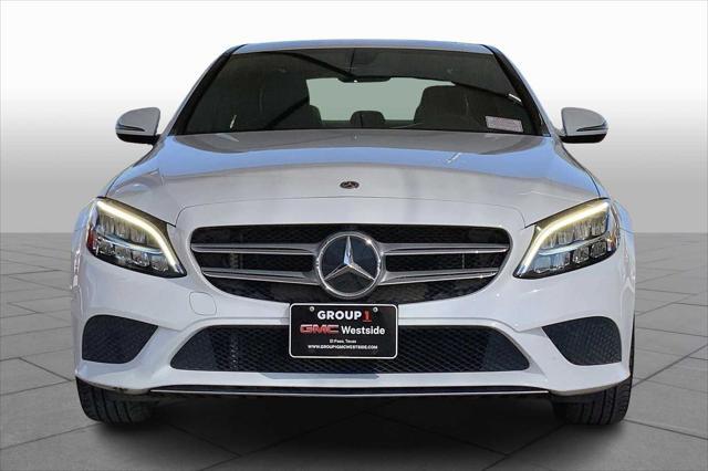 used 2021 Mercedes-Benz C-Class car, priced at $28,997