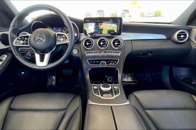 used 2021 Mercedes-Benz C-Class car, priced at $28,997