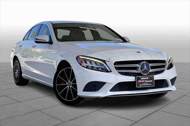 used 2021 Mercedes-Benz C-Class car, priced at $28,997
