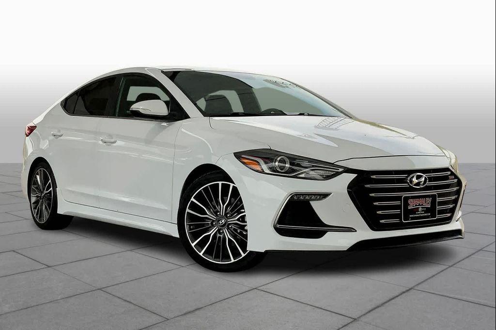 used 2018 Hyundai Elantra car, priced at $13,592
