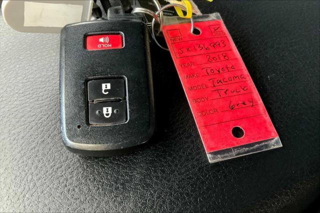 used 2018 Toyota Tacoma car, priced at $29,992