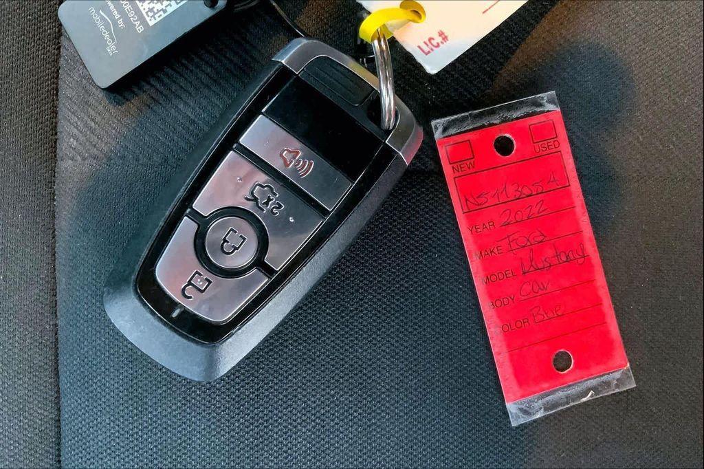 used 2022 Ford Mustang car, priced at $24,554