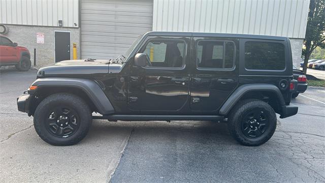 used 2023 Jeep Wrangler car, priced at $25,500