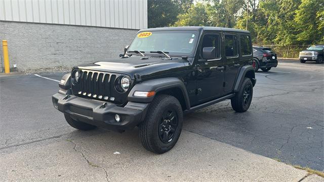 used 2023 Jeep Wrangler car, priced at $25,500
