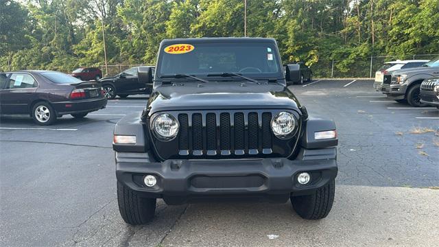 used 2023 Jeep Wrangler car, priced at $25,500