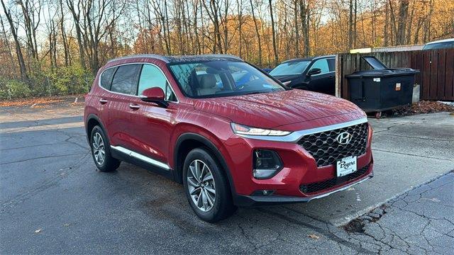 used 2019 Hyundai Santa Fe car, priced at $21,500