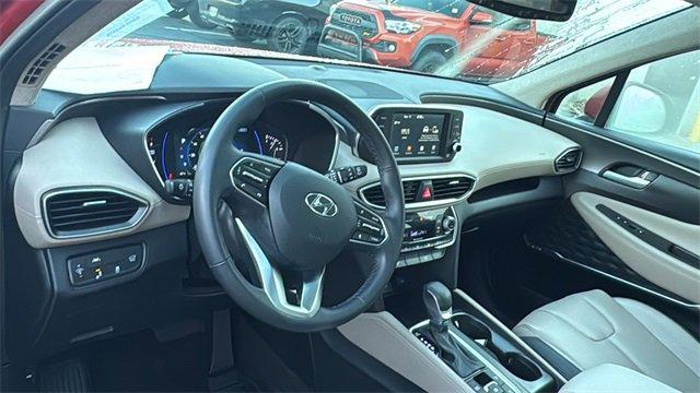 used 2019 Hyundai Santa Fe car, priced at $21,500