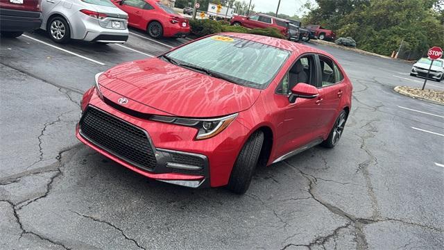 used 2021 Toyota Corolla car, priced at $22,500