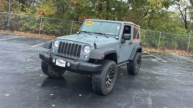 used 2015 Jeep Wrangler car, priced at $13,900