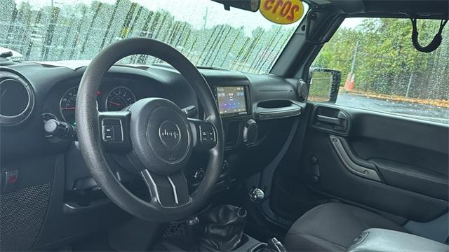 used 2015 Jeep Wrangler car, priced at $13,900