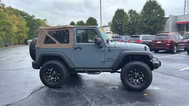 used 2015 Jeep Wrangler car, priced at $13,900