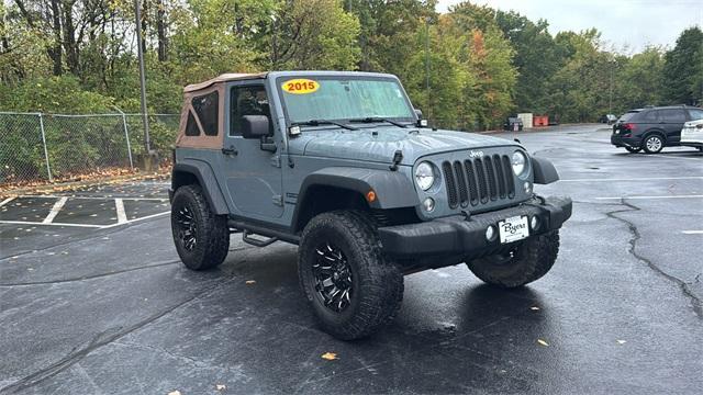 used 2015 Jeep Wrangler car, priced at $13,900