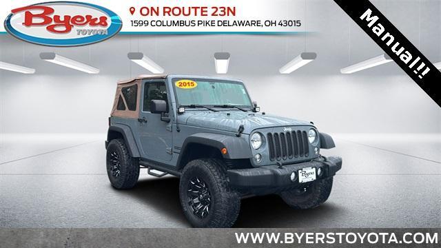 used 2015 Jeep Wrangler car, priced at $13,900