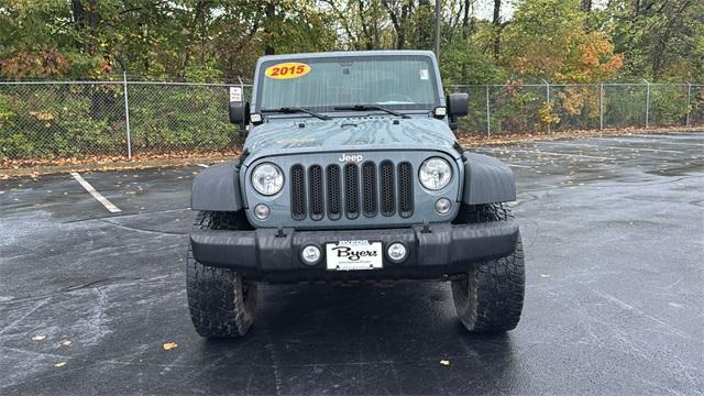 used 2015 Jeep Wrangler car, priced at $13,900