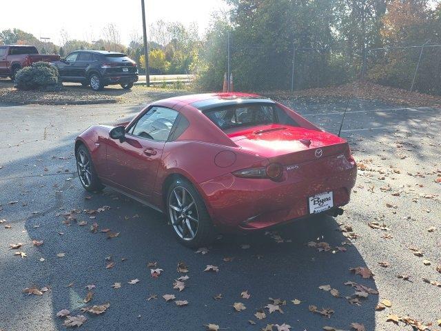 used 2021 Mazda MX-5 Miata RF car, priced at $27,900