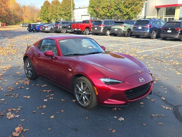 used 2021 Mazda MX-5 Miata RF car, priced at $27,900