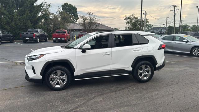 used 2022 Toyota RAV4 Hybrid car, priced at $31,500